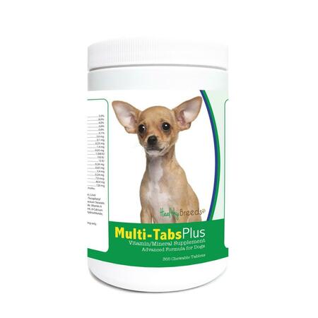 HEALTHY BREEDS Chihuahua Multi-Tabs Plus Chewable Tablets, 365PK 840235123550